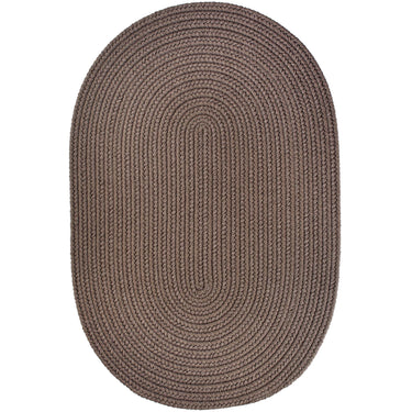 WearEver Area Rug - Oval - S026 Dark Taupe